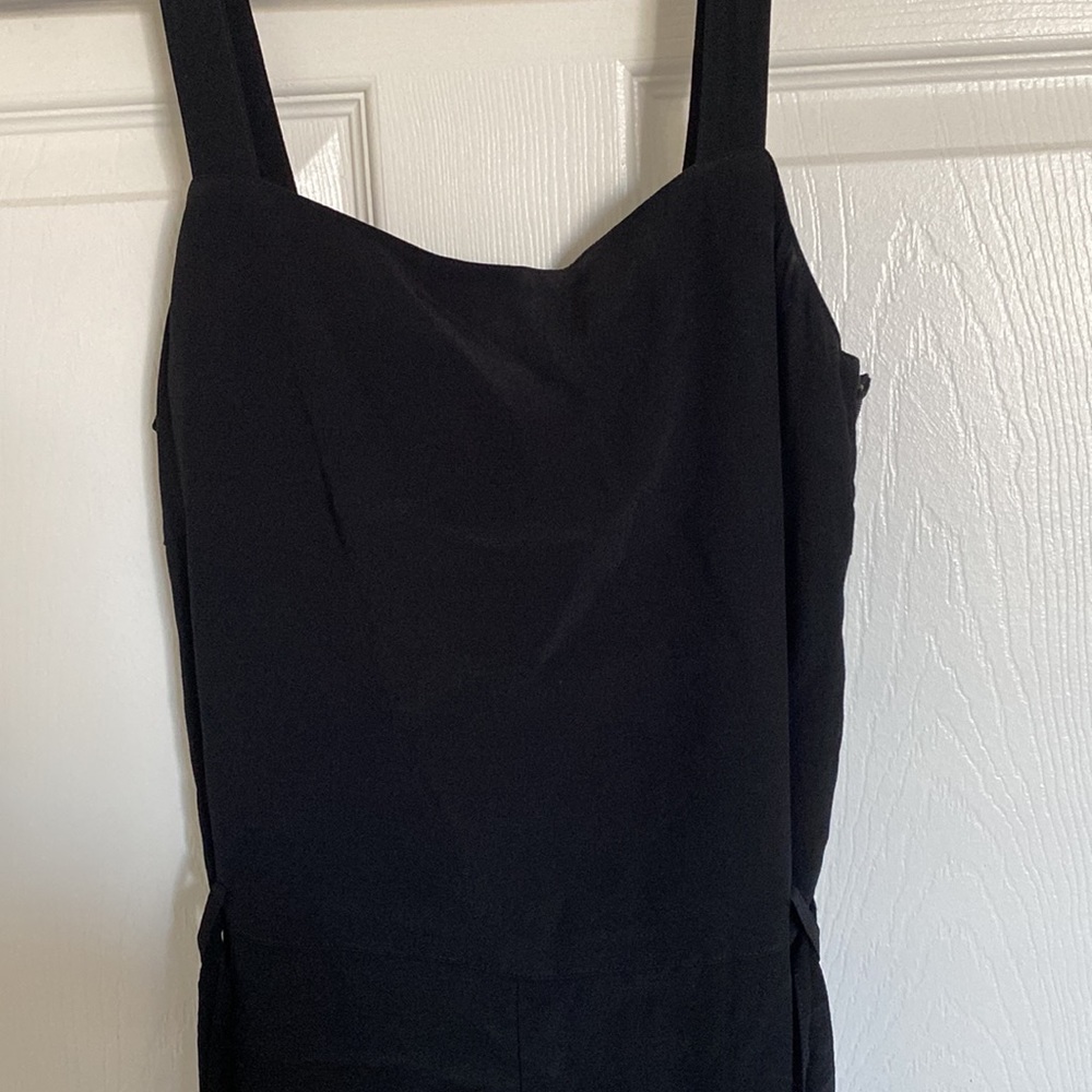 Uniqlo black jumpsuit